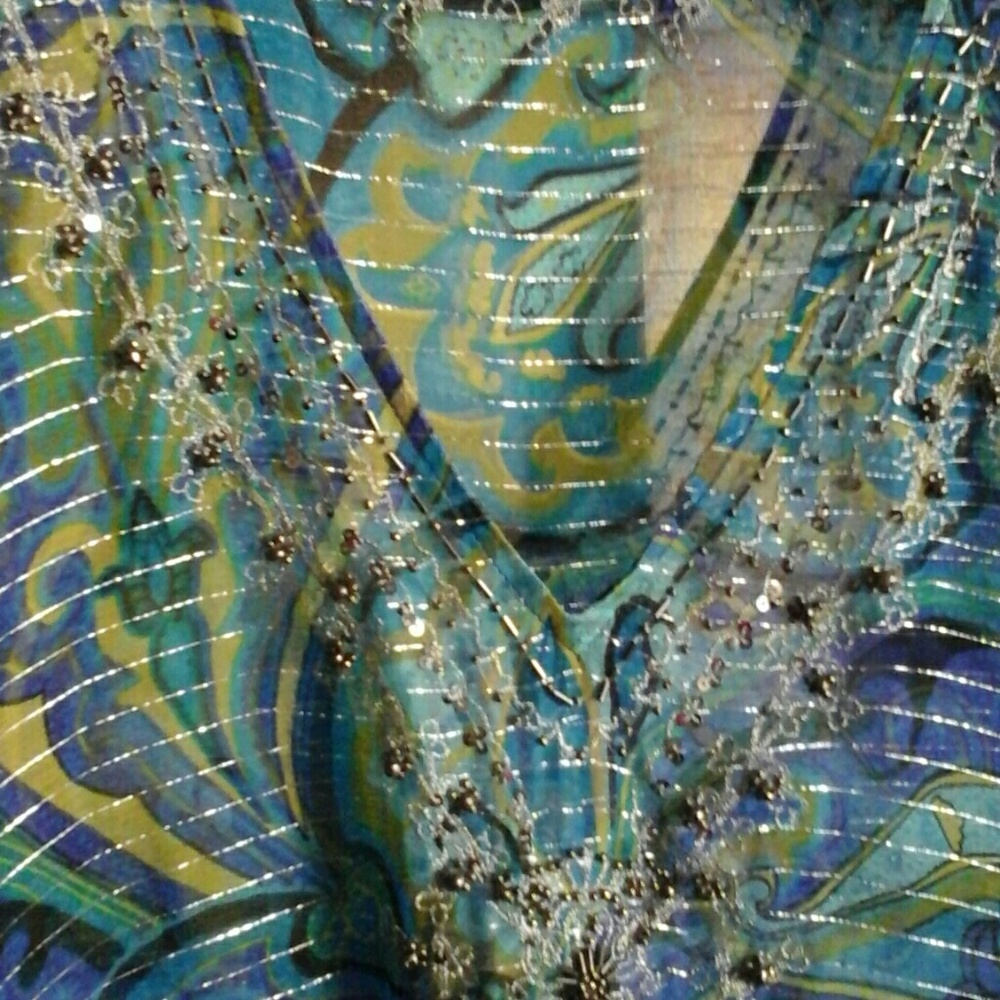 Beautiful Cache Beaded Top - image 2